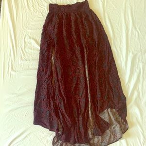 Boho maxi skirt American Eagle